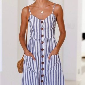 Button down dress